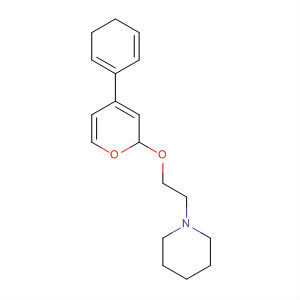 Piperidine, 1-[2-[(3,4-dihydro-4-phenyl-2H-pyran-2-yl)oxy]ethyl]-