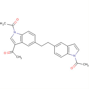 1H-Indole, 1,3-diacetyl-5-[2-(1-acetyl-1H-indol-5-yl)ethyl]-