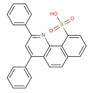 Benzo[h]quinoline-10-sulfonic acid, 2,4-diphenyl-