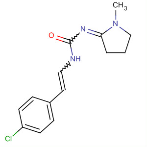 Urea, [2-(4-chlorophenyl)ethenyl](1-methyl-2-pyrrolidinylidene)-