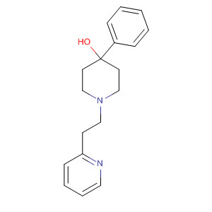 4-Piperidinol, 4-phenyl-1-[2-(2-pyridinyl)ethyl]-