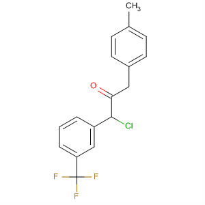2-Propanone, 1-chloro-3-(4-methylphenyl)-1-[3-(trifluoromethyl)phenyl]-