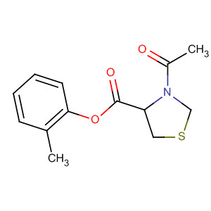 4-Thiazolidinecarboxylic acid, 3-acetyl-, 2-methylphenyl ester