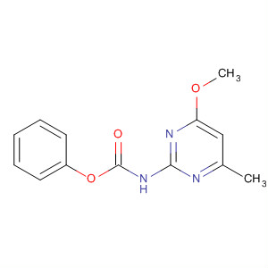 Carbamic acid, (4-methoxy-6-methyl-2-pyrimidinyl)-, phenyl ester