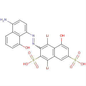 2,7-Naphthalenedisulfonic acid,3-[(4-amino-8-hydroxy-1-naphthalenyl)azo]-5-hydroxy-, dilithium salt
