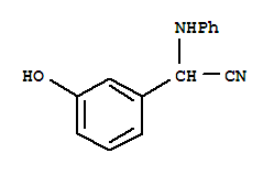 (3-HYDROXY-PHENYL)-PHENYLAMINO-ACETONITRILE