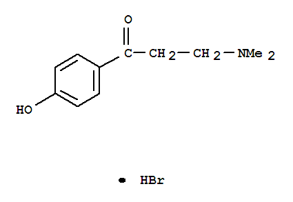 1-Propanone,3-(dimethylamino)-1-(4-hydroxyphenyl)-, hydrobromide (1:1)