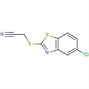 Acetonitrile, [(5-chloro-2-benzothiazolyl)thio]-