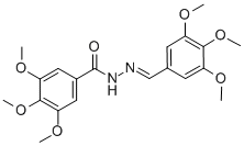 BENZOIC ACID, 3,4,5-TRIMETHOXY-, [(3,4,5-TRIMETHOXYPHENYL)METHYLENE]HYDRAZIDE