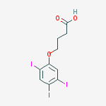 4-(2,4,5-triiodophenoxy)butanoic acid