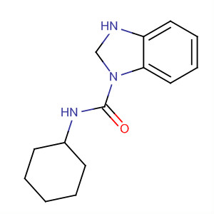 1H-Benzimidazole-1-carboxamide, N-cyclohexyl-2,3-dihydro-