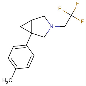 3-Azabicyclo[3.1.0]hexane, 1-(4-methylphenyl)-3-(2,2,2-trifluoroethyl)-