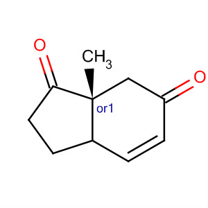 1H-Indene-1,6(2H)-dione, 3,3a,7,7a-tetrahydro-7a-methyl-, trans-