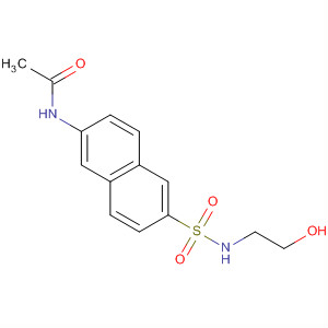 Acetamide, N-[6-[[(2-hydroxyethyl)amino]sulfonyl]-2-naphthalenyl]-