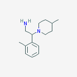 2-(2-methylphenyl)-2-(4-methylpiperidin-1-yl)ethanamine