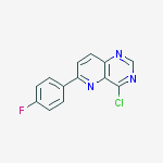 Pyrido[3,2-d]pyrimidine, 4-chloro-6-(4-fluorophenyl)-