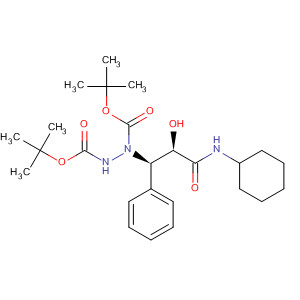 1,2-Hydrazinedicarboxylic acid,1-[(1R,2R)-3-(cyclohexylamino)-2-hydroxy-3-oxo-1-phenylpropyl]-,1,2-bis(1,1-dimethylethyl) ester