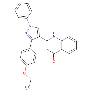 4(1H)-Quinolinone,2-[3-(4-ethoxyphenyl)-1-phenyl-1H-pyrazol-4-yl]-2,3-dihydro-