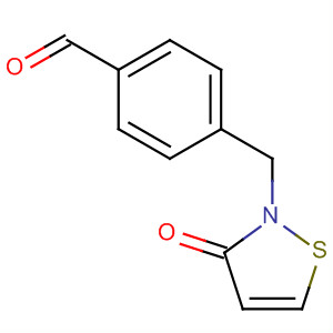 Benzaldehyde, 4-[(3-oxo-2(3H)-isothiazolyl)methyl]-