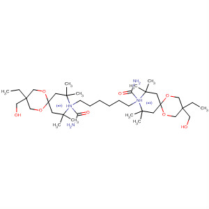 1,5-Dioxa-9-azaspiro[5.5]undecane-9-carboxamide,N,N'-1,6-hexanediylbis[3-ethyl-3-(hydroxymethyl)-8,8,10,10-tetramethyl-