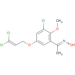 Ethanone,1-[3-chloro-5-[(3,3-dichloro-2-propen-1-yl)oxy]-2-methoxyphenyl]-,oxime