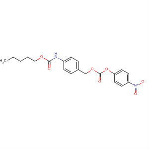 Carbonic acid, 4-nitrophenyl[4-[[(pentyloxy)carbonyl]amino]phenyl]methyl ester