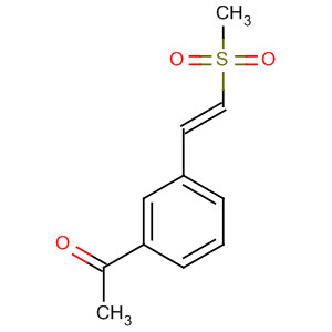 Ethanone, 1-[3-[(1E)-2-(methylsulfonyl)ethenyl]phenyl]-