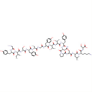 L-Serine,glycyl-L-tyrosyl-L-isoleucyl-L-seryl-L-tyrosyl-L-alanylglycyl-L-tyrosyl-L-threonyl-L-threonyl-L-tyrosyl-L-asparaginyl-L-prolyl-L-seryl-L-leucyl-L-lysyl-