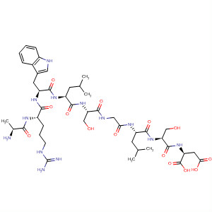 L-Aspartic acid,L-alanyl-L-arginyl-L-tryptophyl-L-leucyl-L-serylglycyl-L-leucyl-L-seryl-