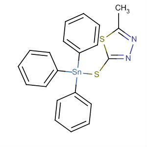 1,3,4-Thiadiazole, 2-methyl-5-[(triphenylstannyl)thio]-