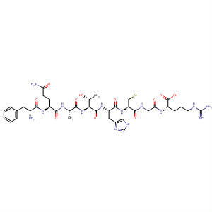 L-Arginine,L-phenylalanyl-L-glutaminyl-L-alanyl-L-threonyl-L-histidyl-L-cysteinylglycyl-