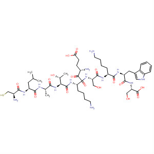 L-Serine,L-cysteinyl-L-leucyl-L-alanyl-L-threonyl-L-a-glutamyl-L-lysyl-L-seryl-L-lysyl-L-tryptophyl-