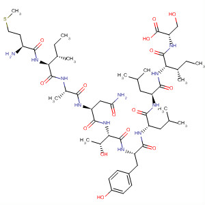 L-Serine,L-methionyl-L-isoleucyl-L-alanyl-L-asparaginyl-L-threonyl-L-tyrosyl-L-leucyl-L-leucyl-L-isoleucyl-
