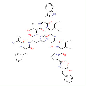 L-Phenylalanine,L-alanyl-L-phenylalanyl-L-histidyl-L-threonyl-L-tryptophyl-L-isoleucyl-L-seryl-L-isoleucyl-L-prolyl-