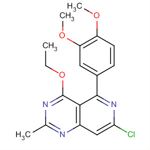 Pyrido[4,3-d]pyrimidine,7-chloro-5-(3,4-dimethoxyphenyl)-4-ethoxy-2-methyl-