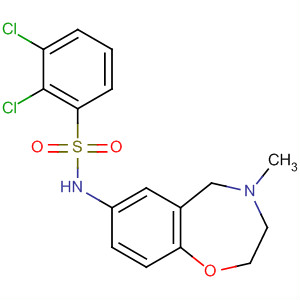 Benzenesulfonamide,2,3-dichloro-N-(2,3,4,5-tetrahydro-4-methyl-1,4-benzoxazepin-7-yl)-