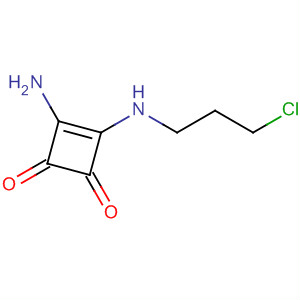 3-Cyclobutene-1,2-dione, 3-amino-4-[(3-chloropropyl)amino]-