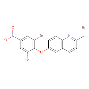 Quinoline, 2-(bromomethyl)-6-(2,6-dibromo-4-nitrophenoxy)-