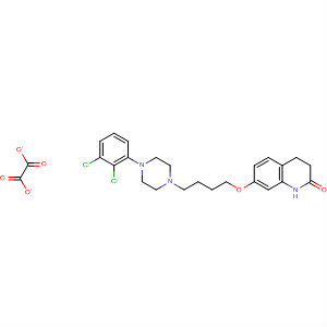 2(1H)-Quinolinone,7-[4-[4-(2,3-dichlorophenyl)-1-piperazinyl]butoxy]-3,4-dihydro-,ethanedioate (1:1)