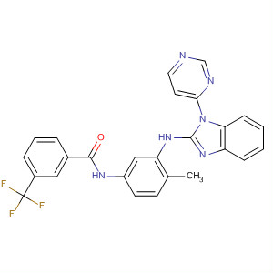 Benzamide,N-[4-methyl-3-[[1-(4-pyrimidinyl)-1H-benzimidazol-2-yl]amino]phenyl]-3-(trifluoromethyl)-