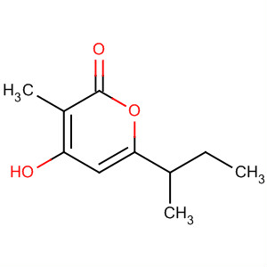 2H-Pyran-2-one, 4-hydroxy-3-methyl-6-(1-methylpropyl)-