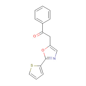 Ethanone, 1-phenyl-2-[2-(2-thienyl)-5-oxazolyl]-