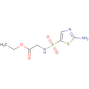 Glycine, N-[(2-amino-5-thiazolyl)sulfonyl]-, ethyl ester
