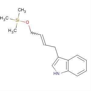 1H-Indole, 3-[4-[(trimethylsilyl)oxy]-2-buten-1-yl]-