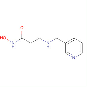 Propanamide, N-hydroxy-3-[(3-pyridinylmethyl)amino]-