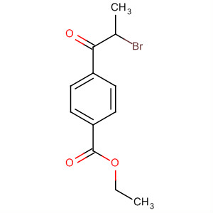Benzoic acid, 4-(2-bromo-1-oxopropyl)-, ethyl ester