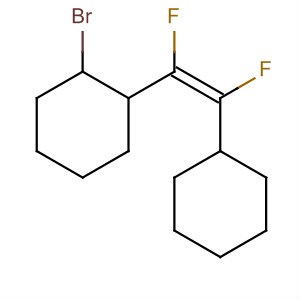Cyclohexane, 1-bromo-2-[(1Z)-2-cyclohexyl-1,2-difluoroethenyl]-