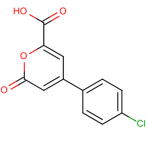 2H-Pyran-6-carboxylic acid, 4-(4-chlorophenyl)-2-oxo-