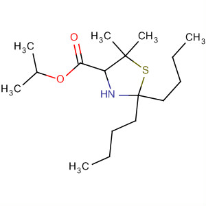 4-Thiazolidinecarboxylic acid, 2,2-dibutyl-5,5-dimethyl-, 1-methylethylester, (4S)-