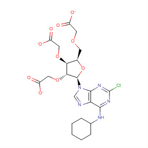 Adenosine, 2-chloro-N-cyclohexyl-, 2',3',5'-triacetate
